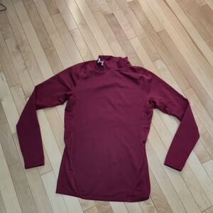 Under Armour Maroon Compression Cold Gear Top